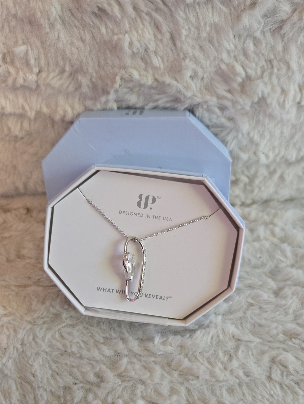 Pura Vida Silver Teardrop Reveal Pendant Necklace